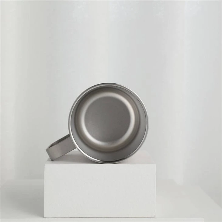 360ml Steel With Handle Tumblers Coffee Mug